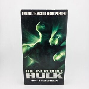 The Incredible Hulk Pilot Episode VHS Original Television Series Premiere